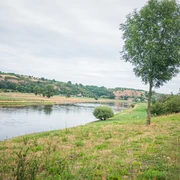 Immer der Elbe entlang