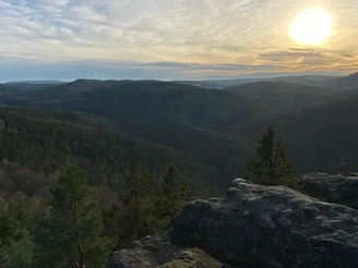 Aussicht auf dem Quirl