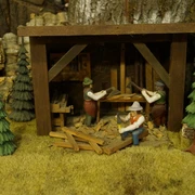 Weihnachtsberg im Schnitz-Museum Thum OT Jahnsbach