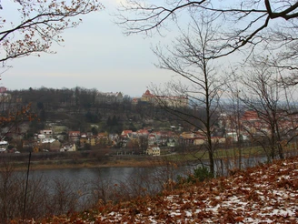 Blick Richtung Pirna