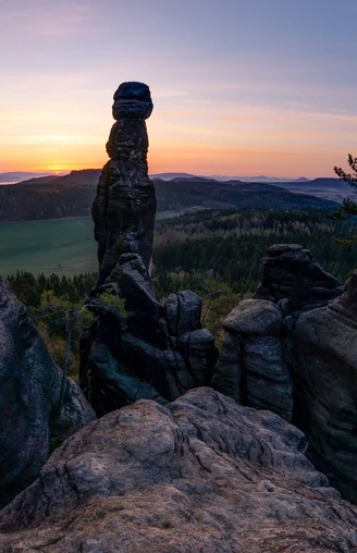 Barbarine am Pfaffenstein