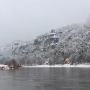 Elbe zwischen Wehlen und Kurort Rathen