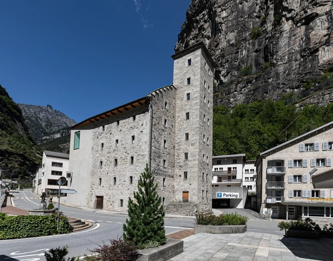 Aussenansicht Stockalperturm