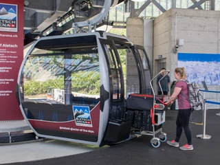 Gepäckwagen Fiesch