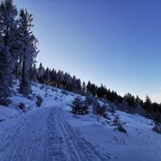 Langer Weg Richtung Tellkoppe Winter