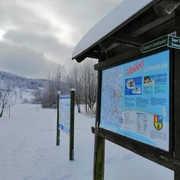Loipeneinstieg Altenberg - Loipenzubringer