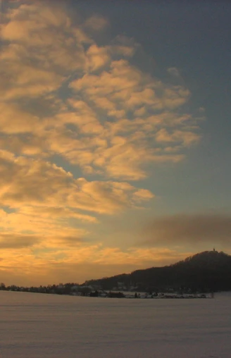 Landeskrone im Winter, Görlitz
