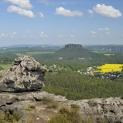 Blick vom Papststein