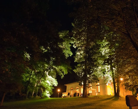Parksaal Bad Salzhausen - Außenansicht