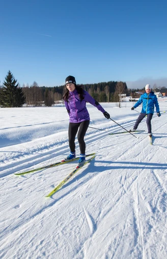 Ortsloipe Hammerbrücke nahe Einstieg