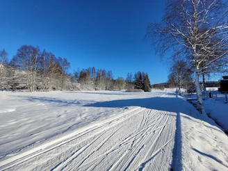 Ortsloipe Hammerbrücke am Parkplatz Mittelweg