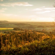 Die schöne Landschaft des Erzgebirges