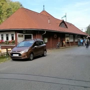 Wanderrast "Zum Hemmschuh" am Bahnhof Edle Krone