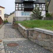 Gasse in Treuen/Vogtland