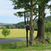 Blick nach Sohland auf den Hohberg