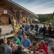 Hütte bei Blockhausen -