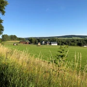 Auf dem Ansprunger Kammweg