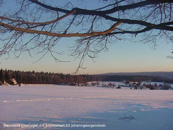 Winterlandschaft Oberjugel