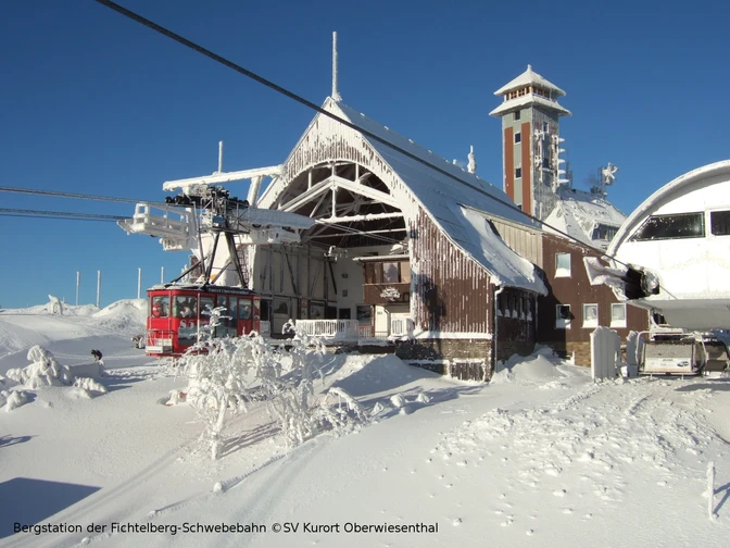 Bergstation der Fichtelbergschwebebahn