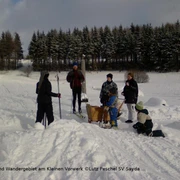 Im Saydaer Ski- und Wandergebiet am kleinen Vorwerk