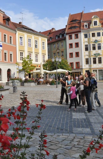 Start auf Bautzens Hauptmarkt