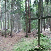 Pilgerkreuz am Heiligen Weg