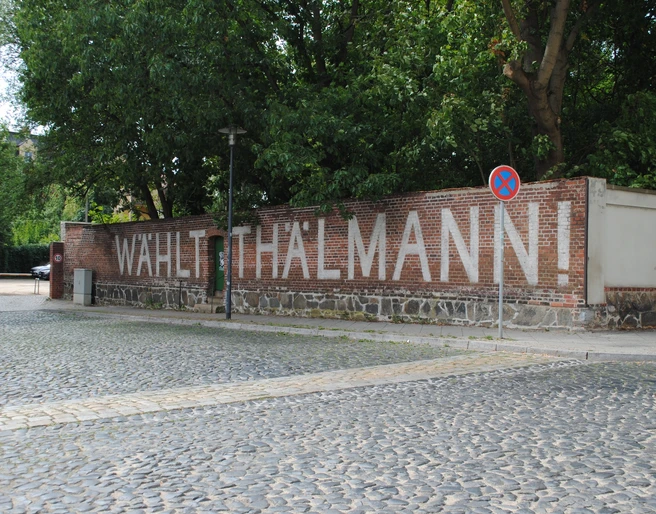 Filmkulisse: "Wählt Thälmann!", Görlitz