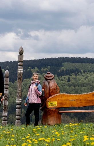 Aussicht oberhalb von Holzhau