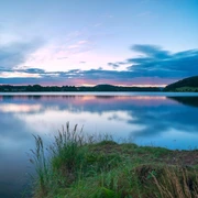 Morgenstimmung an der Talsperre Pirk