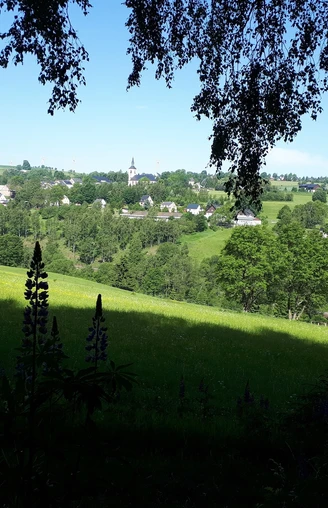 Blick auf Jöhstadt