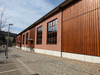 Fahrzeughalle Preßnitztalbahn