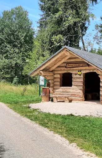 Schutzhütte am Jungfernsprung