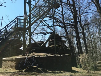Aussichtsturm auf dem Hochstein, Königshain