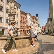 Heroldsbrunnen auf dem Obermarkt, Görlitz