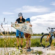 Fahrradfahren am Galgenteich