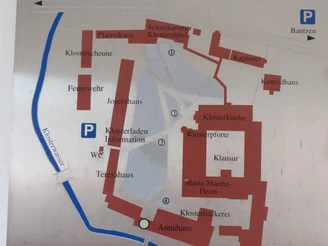 Übersichtstafel Kloster St. Marienstern