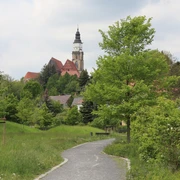 St. Marienkirche Kamenz von Herrental kommend