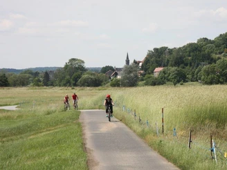 Auf dem Oder-Neiße-Radweg