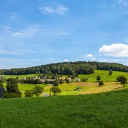 Blick zum Schleißberg