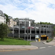 Außenansicht Parkhaus Stadtgalerie "Parkpalette"