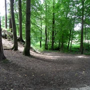 Weg in Liegau-Augustusbad