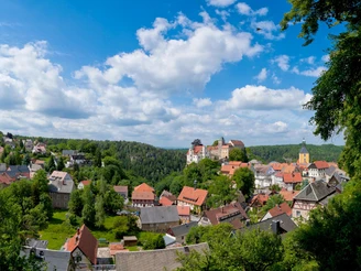 Blick auf Hohnstein
