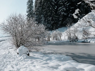 Entfliehen Sie dem Alltag und tanken Sie Energie in der verschneiten Winterlandschaft