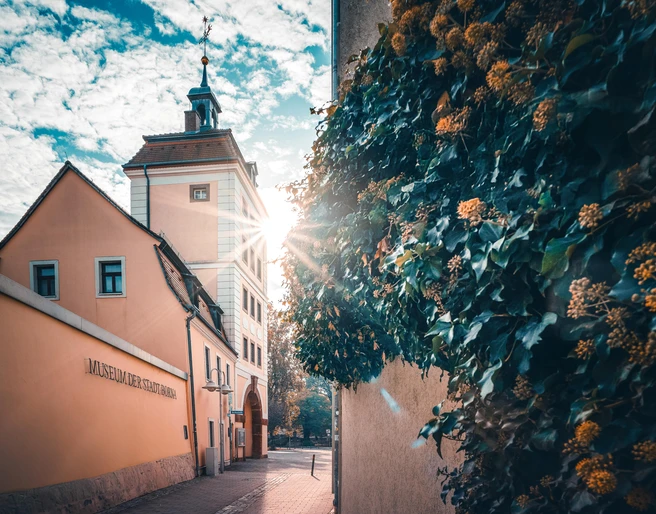 Museum der Stadt Borna  Das Museum Borna von außen betrachten und innen eine Zeitreise erleben.