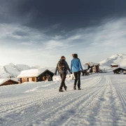 Winterwanderung (Herrenweg) Fiescheralp zur Riederalp