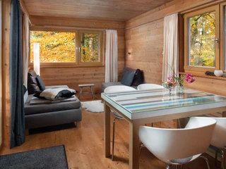 Der Wohnbereich eines Baumhauses Der Wohnbereich eines Baumhauses