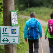 Unterwegs auf dem Lutherweg durch die Dübener Heide