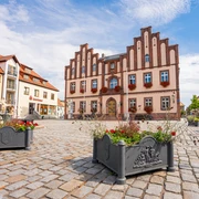 Rathaus am Marktplatz Mügeln