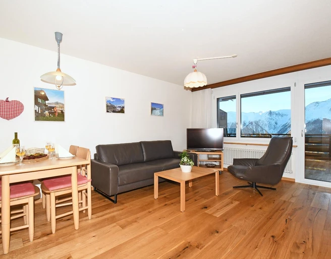 Ferienwohnung Alpenhaus Nr. 40 Wohnzimmer