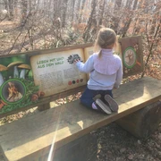 Bankrücken am Naturerlebnispfad